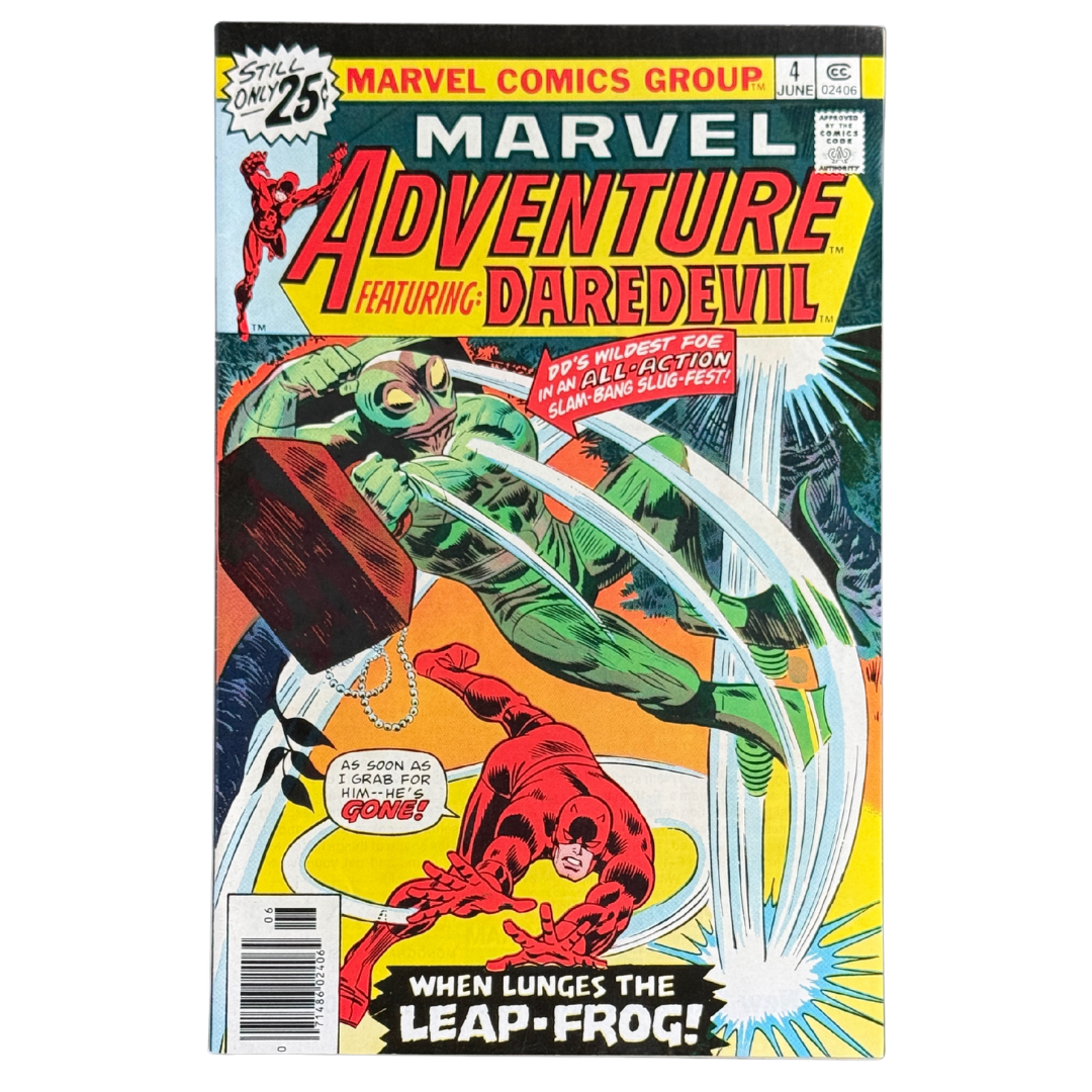 Marvel Adventure Featuring Daredevil #4 – FN/VF – 1976 (Marvel)