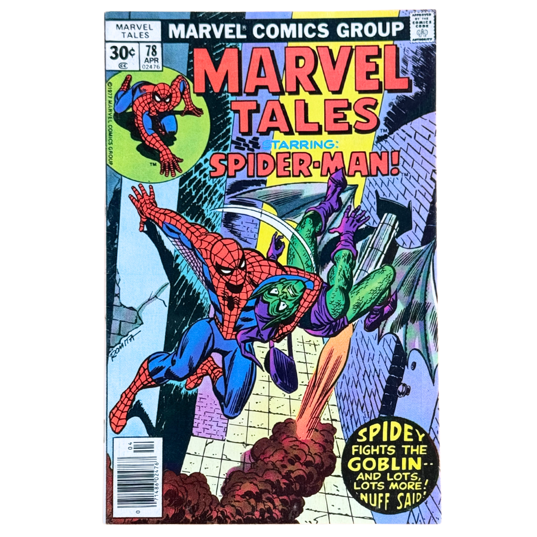 Marvel Tales #78 – FN/VF – Spider-Man vs. Green Goblin (1977, Marvel Comics)
