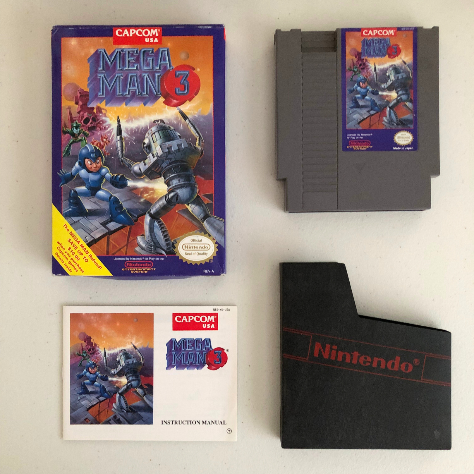 Mega Man 3 CIB Complete - Nintendo NES