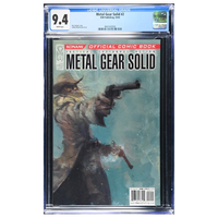 Metal Gear Solid #2 – Ashley Wood Cover / Video Game Adaptation – CGC 9.4 – 2004 (IDW Publishing)