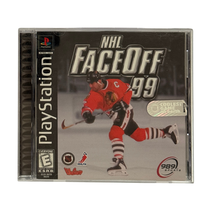 NHL FaceOff 99 – PS1 – CIB – NTSC (US/Canada)