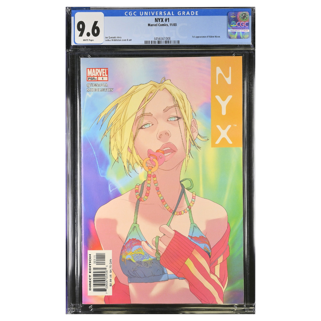 NYX #1 – 1st Appearance of Kiden Nixon – CGC 9.6 – 2003 (Marvel Comics)