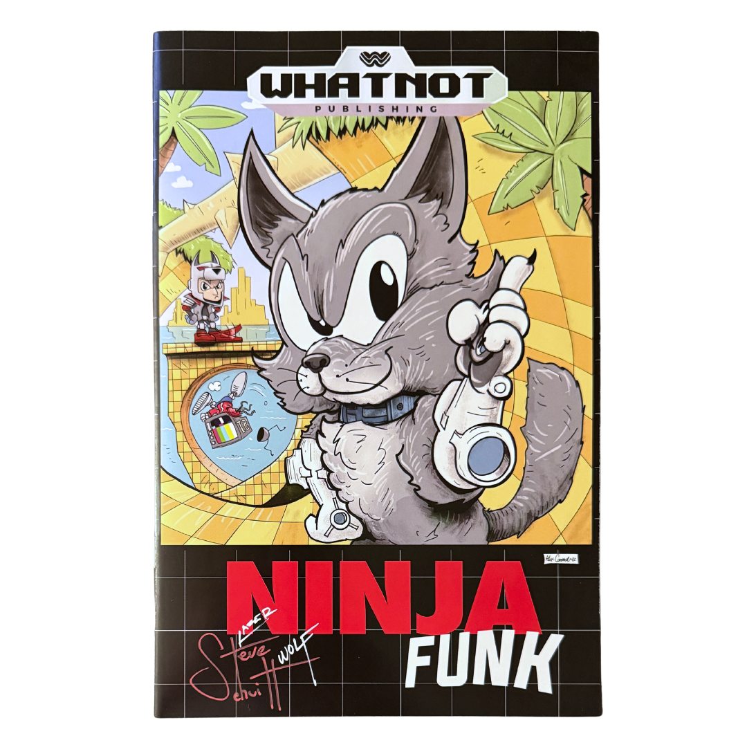 Ninja Funk #1 - Sonic the Hedgehog Sega Homage - Signed by Steve Schuitt