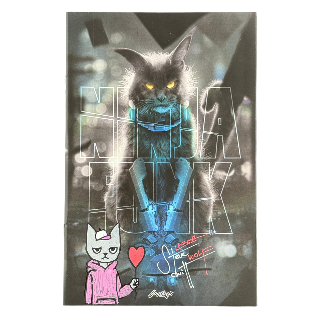 Ninja Funk #3F – NM – 1:100 Incentive – Signed & Sketched – 2023 (Whatnot)