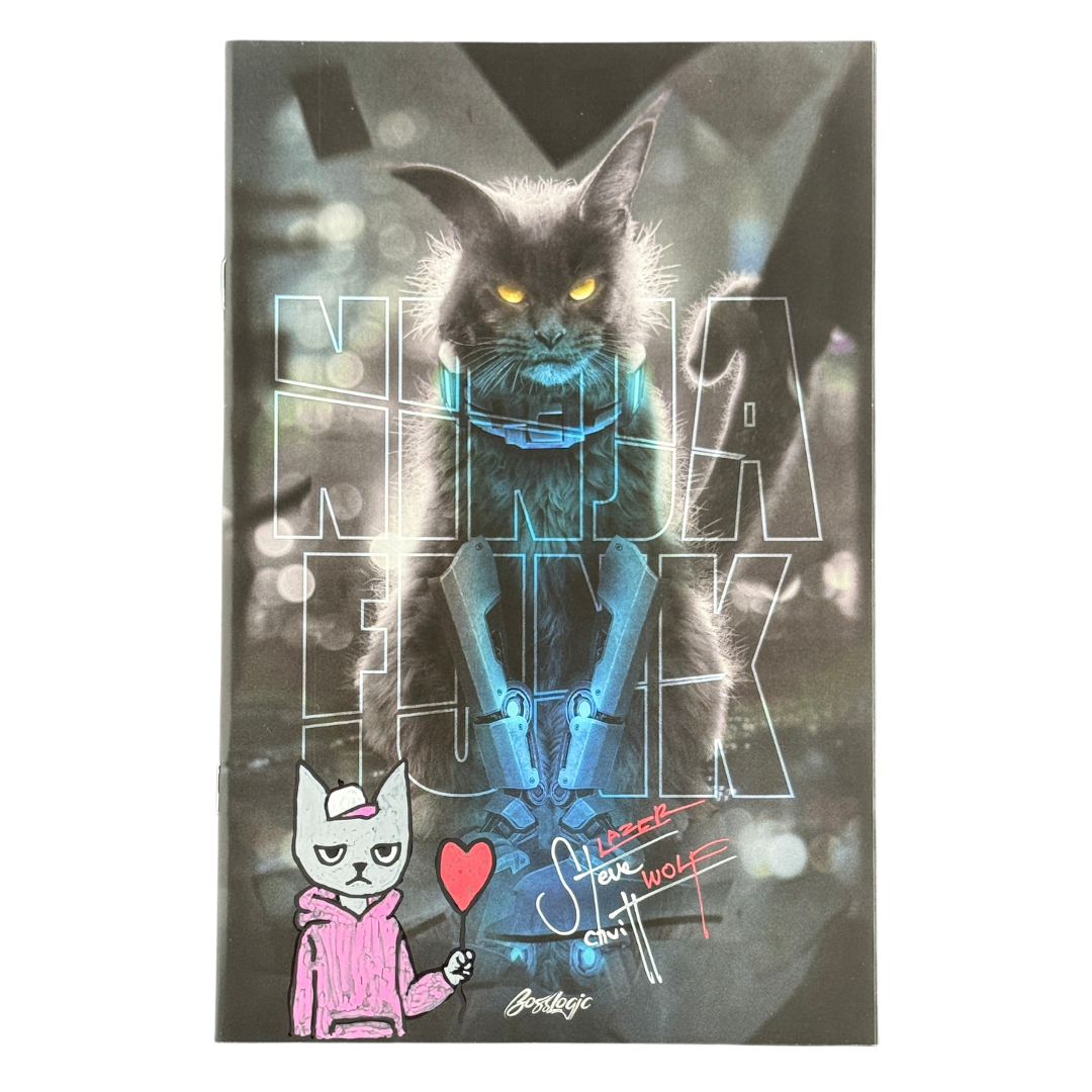 Ninja Funk #3F – NM – 1:100 Incentive – Signed & Sketched – 2023 (Whatnot)