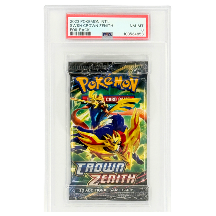 Pokémon Sword & Shield Crown Zenith Foil Pack (2023) - NM-MT 8