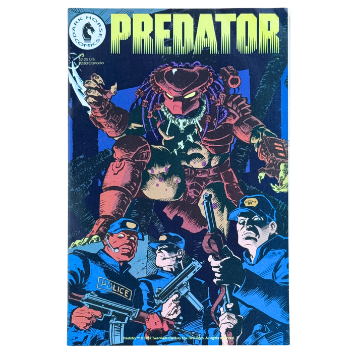 Predator #3 – Verheiden & Warner / Classic Dark Horse Run – VF – 1989 (Dark Horse Comics)