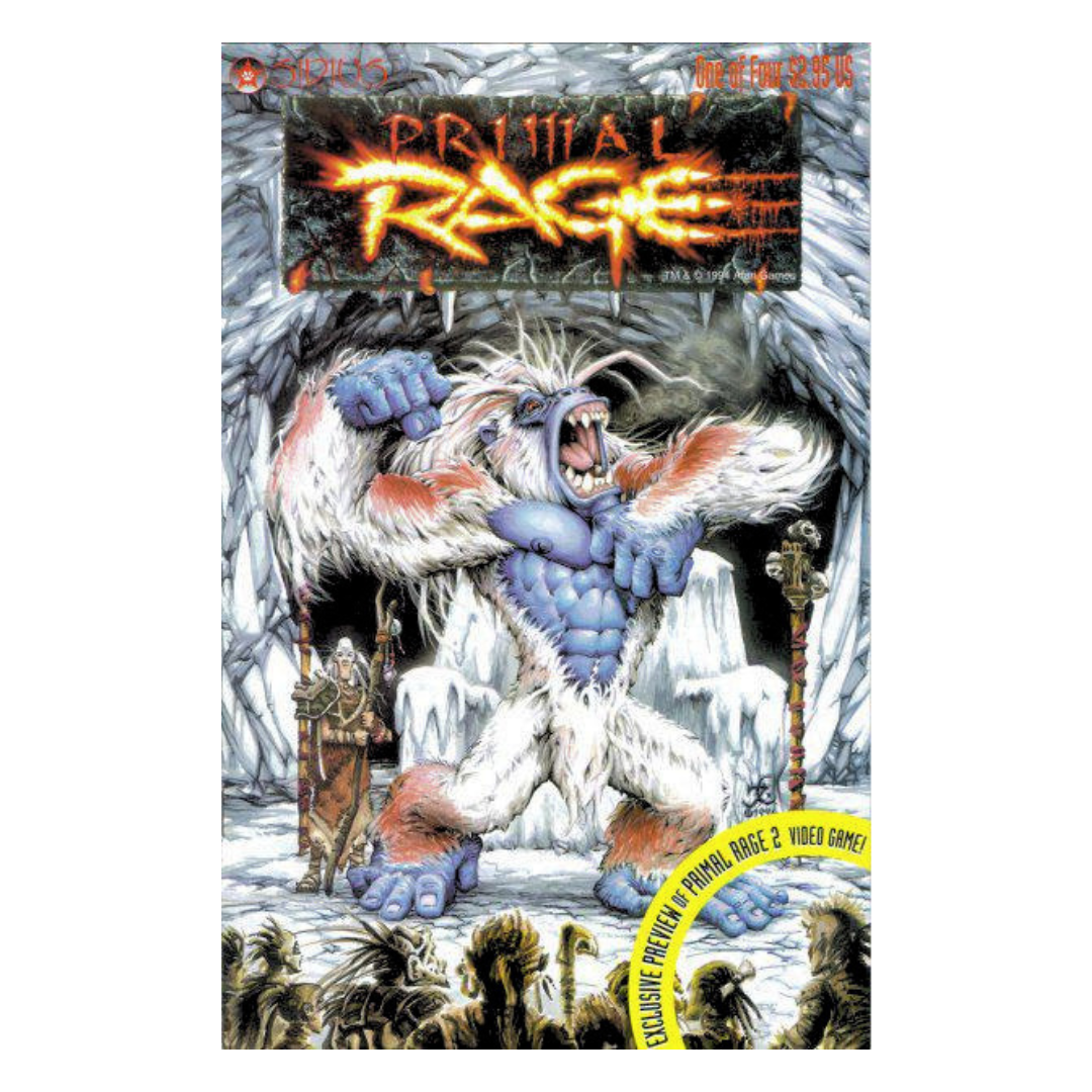 Primal Rage #1 – VF/NM – 1996 (Sirius)