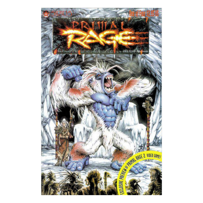 Primal Rage #1 – VF/NM – 1996 (Sirius)