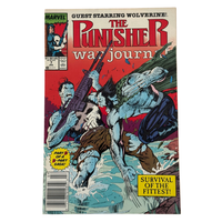 Punisher War Journal #7 – VF – Newsstand Edition – 1989 (Marvel)