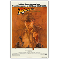 Raiders of the Lost Ark – Original Movie Poster – One Sheet – F/VF – Folded – 1981 (Paramount)
