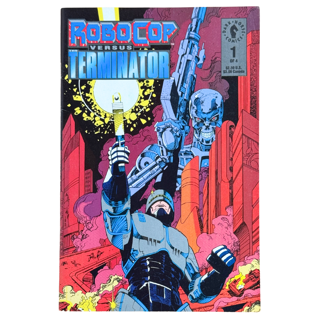 RoboCop vs The Terminator #1 – Frank Miller & Walter Simonson Collaboration – VF – 1992 (Dark Horse Comics)
