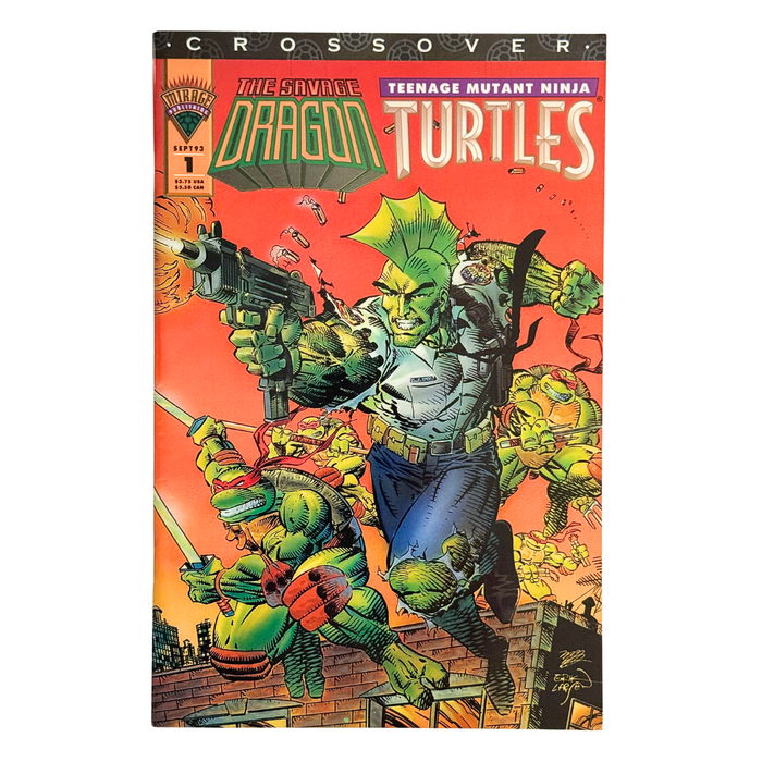 Savage Dragon / Teenage Mutant Ninja Turtles #1 – VF/NM – 1993 (Mirage Studios)