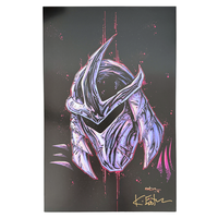 Shredder – 11" x 17" Art Print – Signed by Kevin Eastman – Brand New