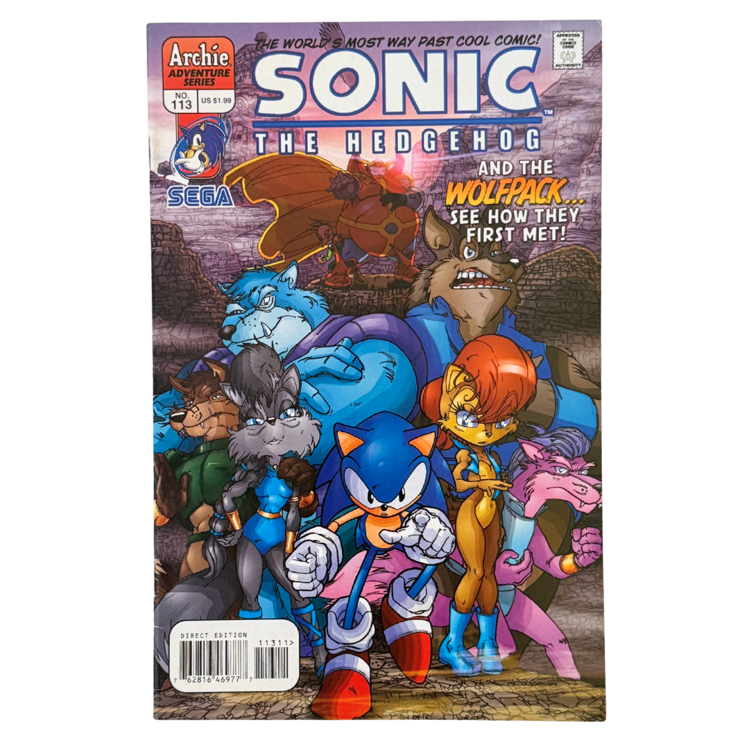 Sonic the Hedgehog #113 – FN/VF – 2002 (Archie Publications)