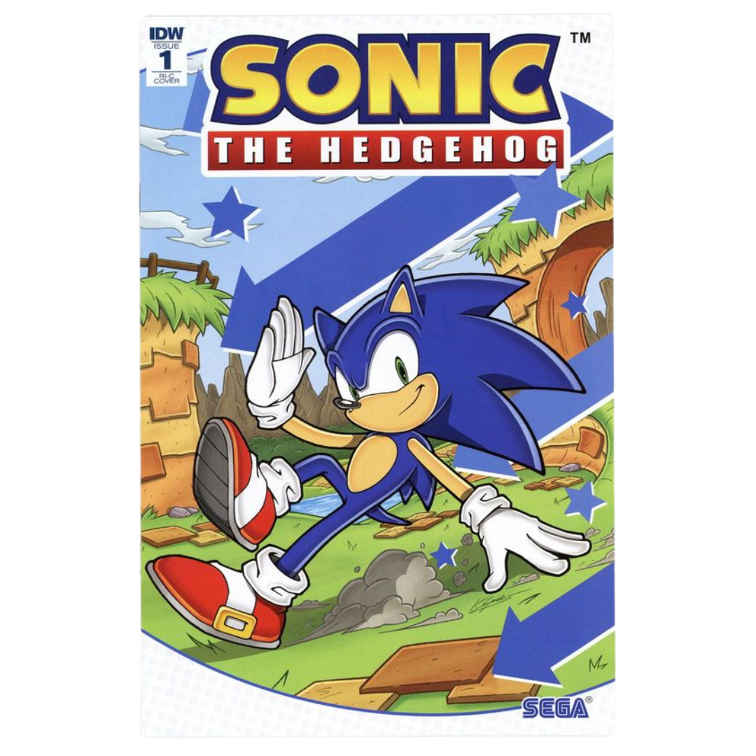 Sonic the Hedgehog #1 – Kieran Gates 1:100 Incentive Variant – VF – 2018 (IDW)