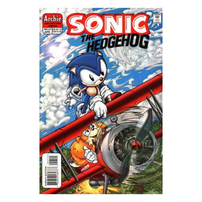 Sonic the Hedgehog #57 – NM – Direct Edition – 1998 (Archie Publications)