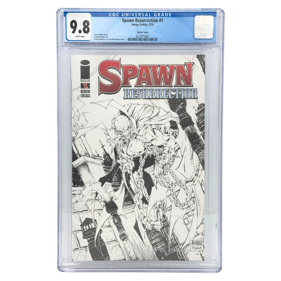 Spawn Resurrection #1 (2015) – Sketch Variant – CGC 9.8