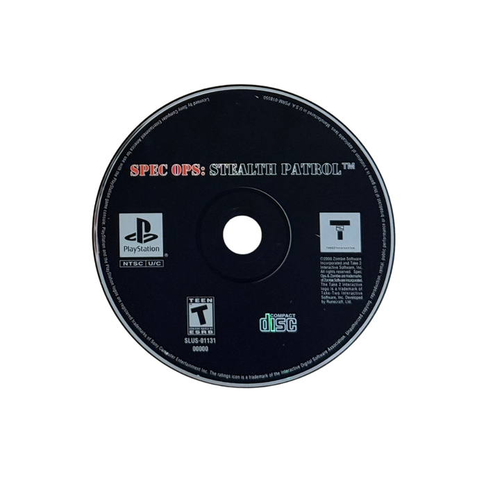 Spec Ops Stealth Patrol – PS1 – Disc Only – NTSC (US/Canada)