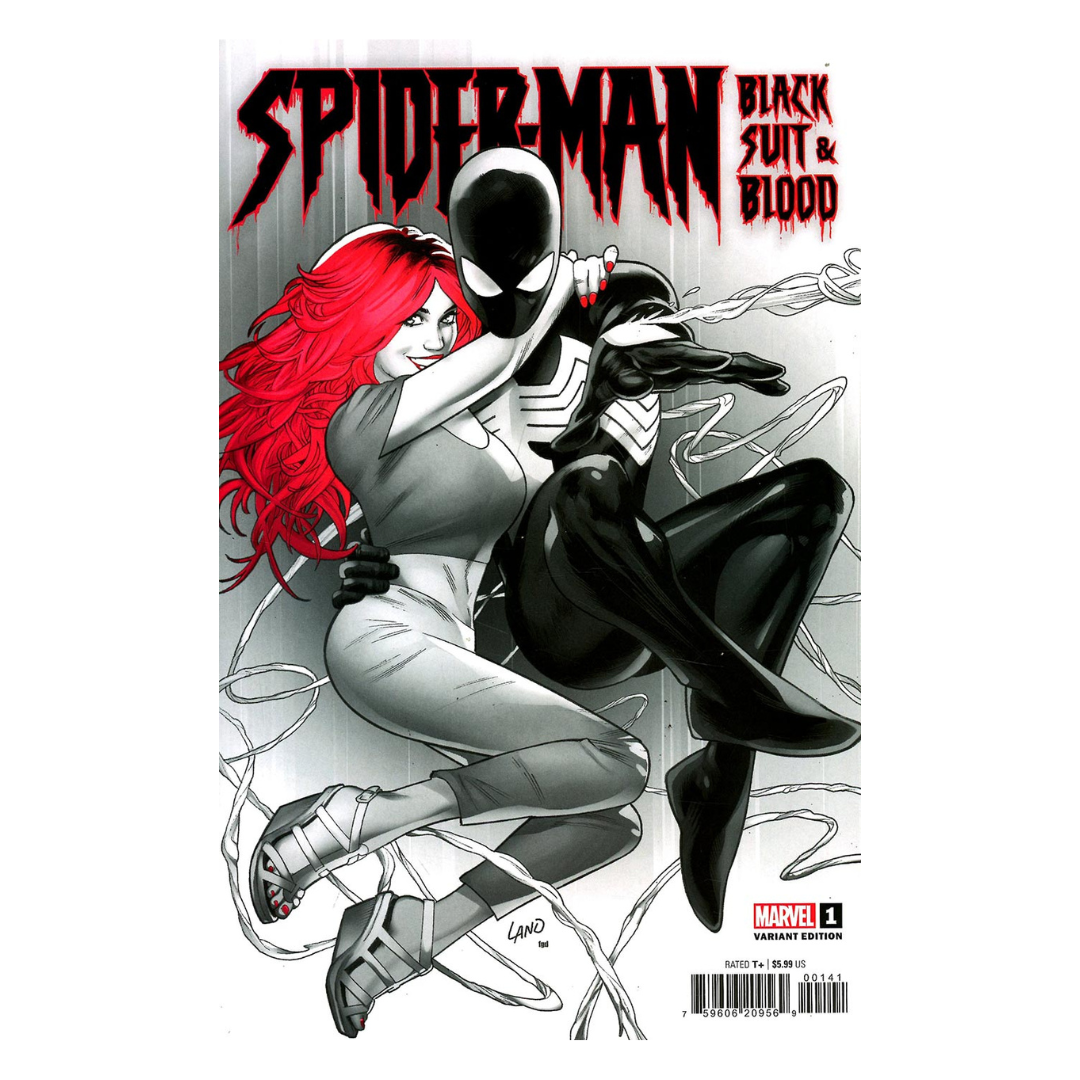 Spider-Man Black Suit and Blood (2024 Marvel) #1D Greg Land Cover