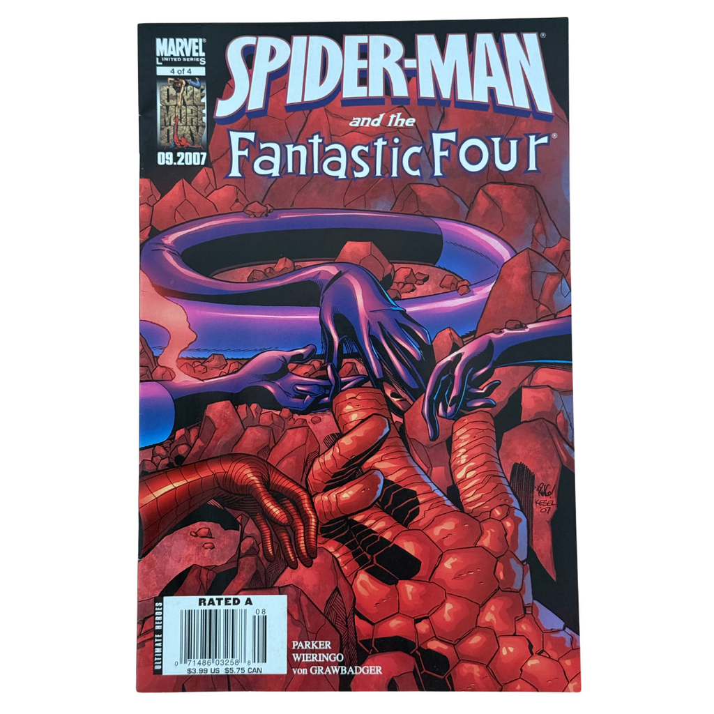 Spider-Man and the Fantastic Four #4 – VF – 2007 (Marvel)