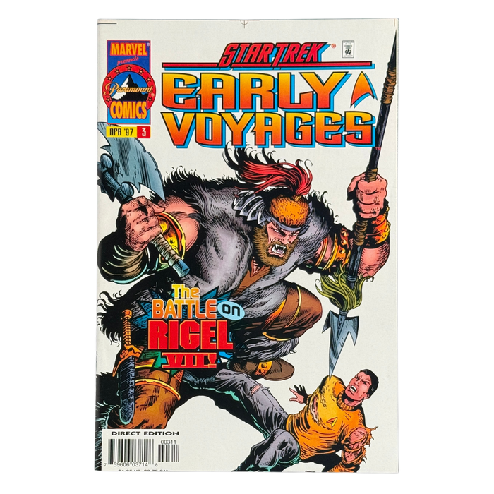 Star Trek: Early Voyages #3 – NM – Off-Center Wrap – 1997 (Marvel)