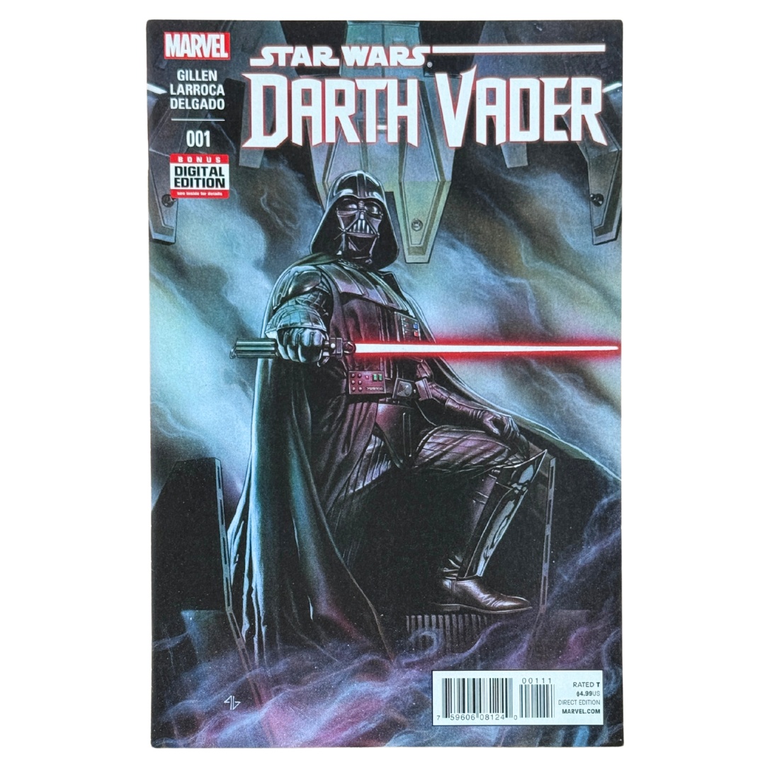 Star Wars: Darth Vader #1 – Adi Granov Regular Cover – VF/NM (2015, Marvel Comics)