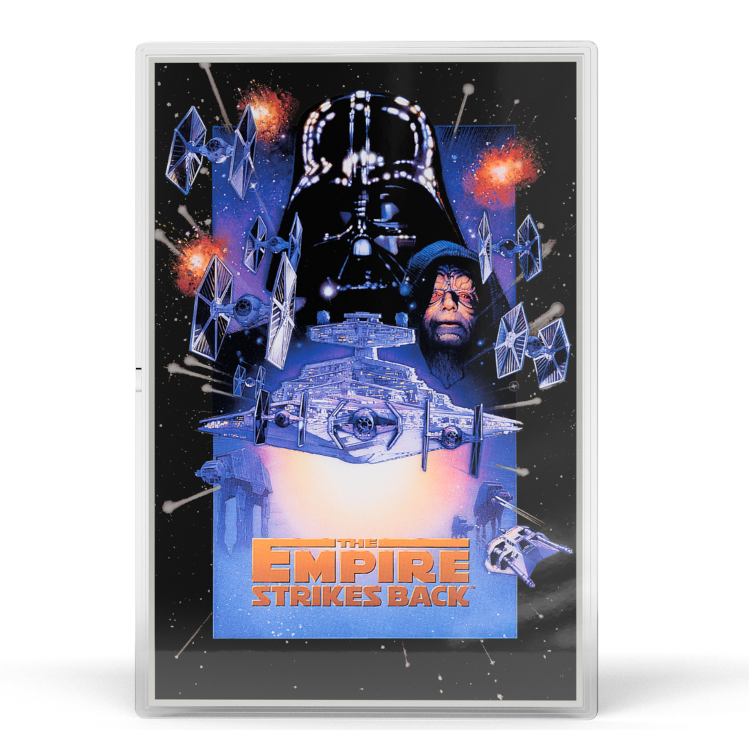 Star Wars: The Empire Strikes Back – 1oz Silver Poster Foil / Special Edition – Proof – 2025 (Niue)