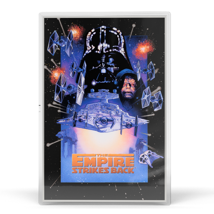 Star Wars: The Empire Strikes Back – 1oz Silver Poster Foil / Special Edition – Proof – 2025 (Niue)