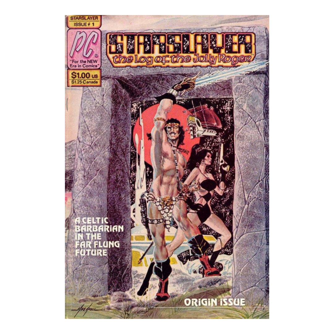 Starslayer #1 – VF/NM – 1982 (Pacific/First)