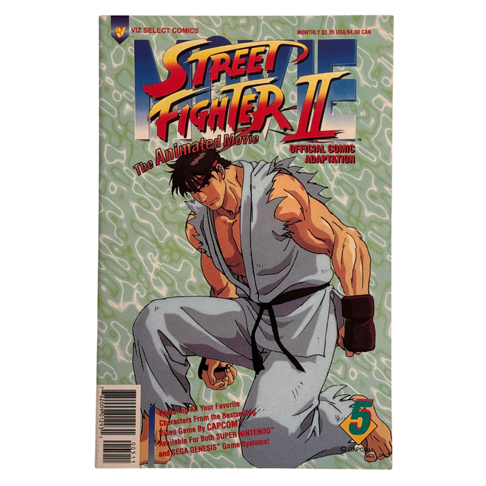 Street Fighter II Animated Movie #5 – VF/NM – 1996 (Viz)