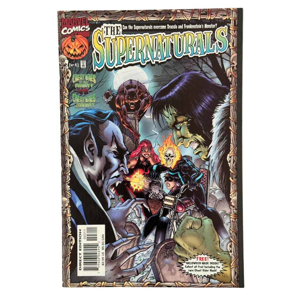 Supernaturals #3 – NM – 1998 (Marvel)