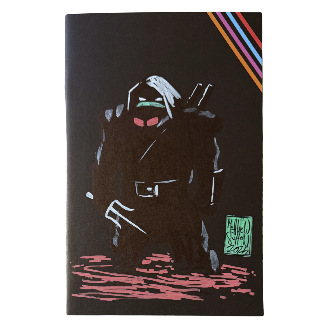 Teenage Mutant Ninja Turtles #1 - Blank Variant - Full Sketch by Matthew Sutton 