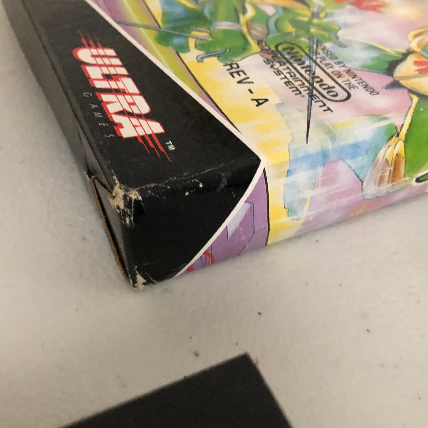 Teenage Mutant Ninja Turtles CIB Complete - NES