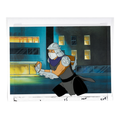 Teenage Mutant Ninja Turtles – Shredder Original Production Cel – Vintage Animation Artifact – VG/FN – c. 1987–1989 (Murakami-Wolf-Swenson)