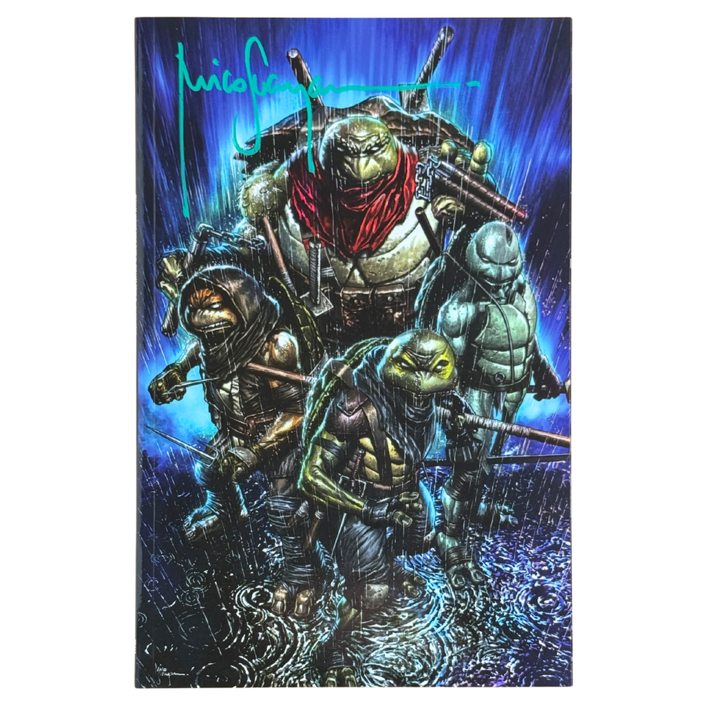 Teenage Mutant Ninja Turtles: The Last Ronin II – Re-Evolution #1 – Mico Suayan Virgin Variant (Limited 500) – Signed w/ COA – NM – 2024 (IDW)