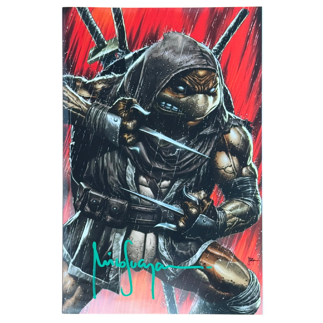 Teenage Mutant Ninja Turtles: The Last Ronin II – Re-Evolution #2 – Mico Suayan Virgin Variant (Limited 500) – Signed w/ COA – NM – 2024 (IDW)