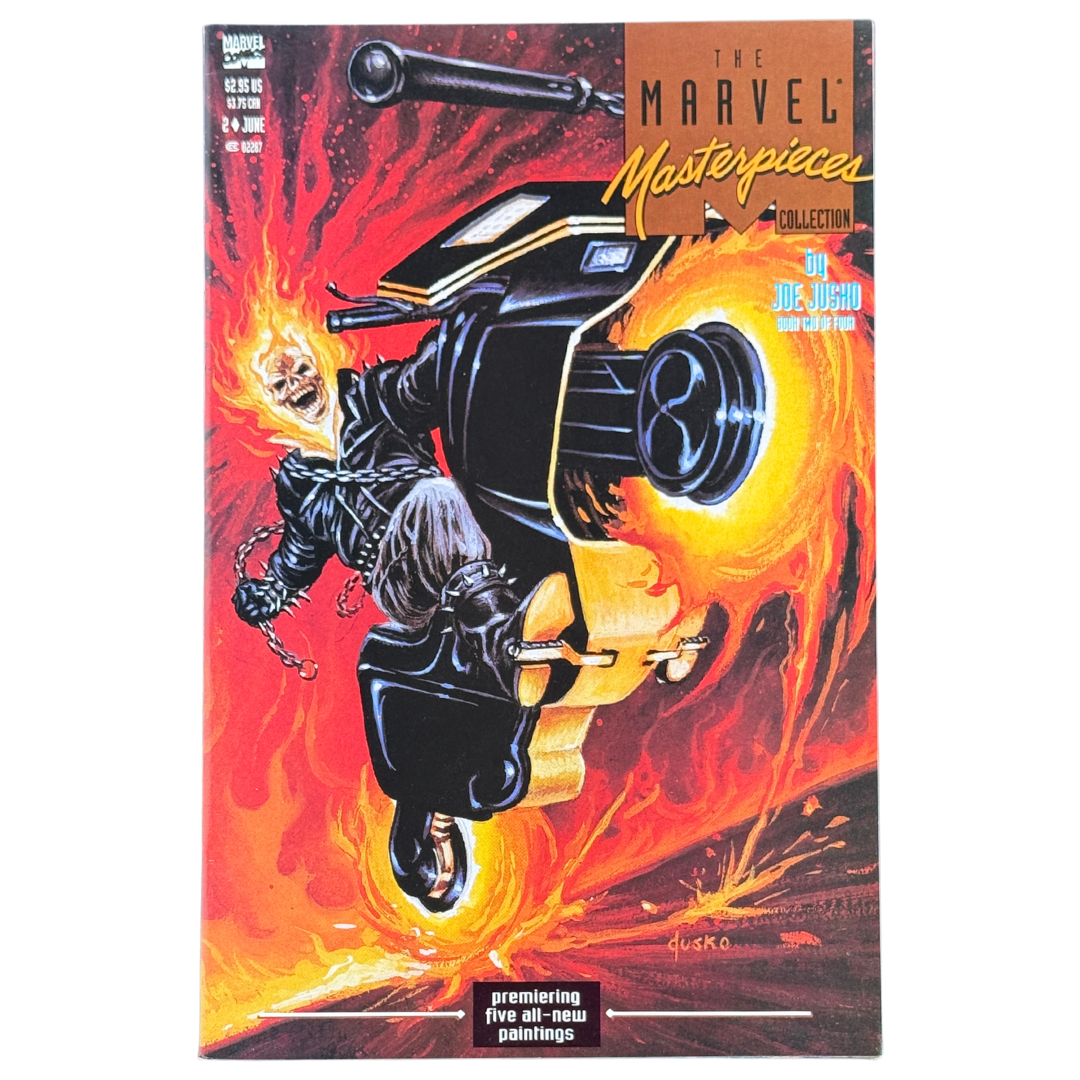 The Marvel Masterpieces Collection #2 – Joe Jusko Pinup Edition / Newsstand – VF/NM – 1993 (Marvel)