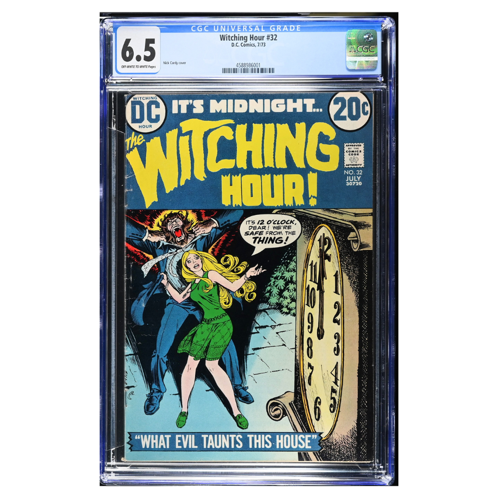 The Witching Hour #32 – Nick Cardy Cover / Bronze Age DC Horror Anthology – CGC 6.5 – 1973 (DC Comics)