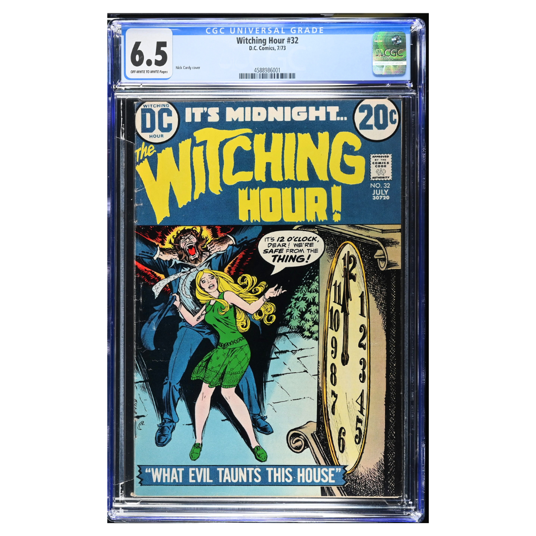 The Witching Hour #32 – Nick Cardy Cover / Bronze Age DC Horror Anthology – CGC 6.5 – 1973 (DC Comics)
