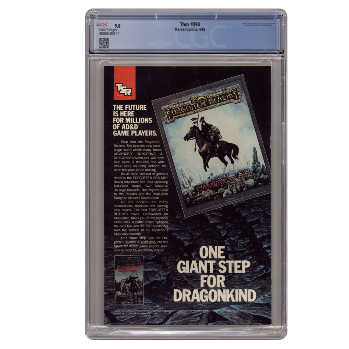 Thor (Marvel 1st Series Journey Into Mystery) 390 CGC 9.8