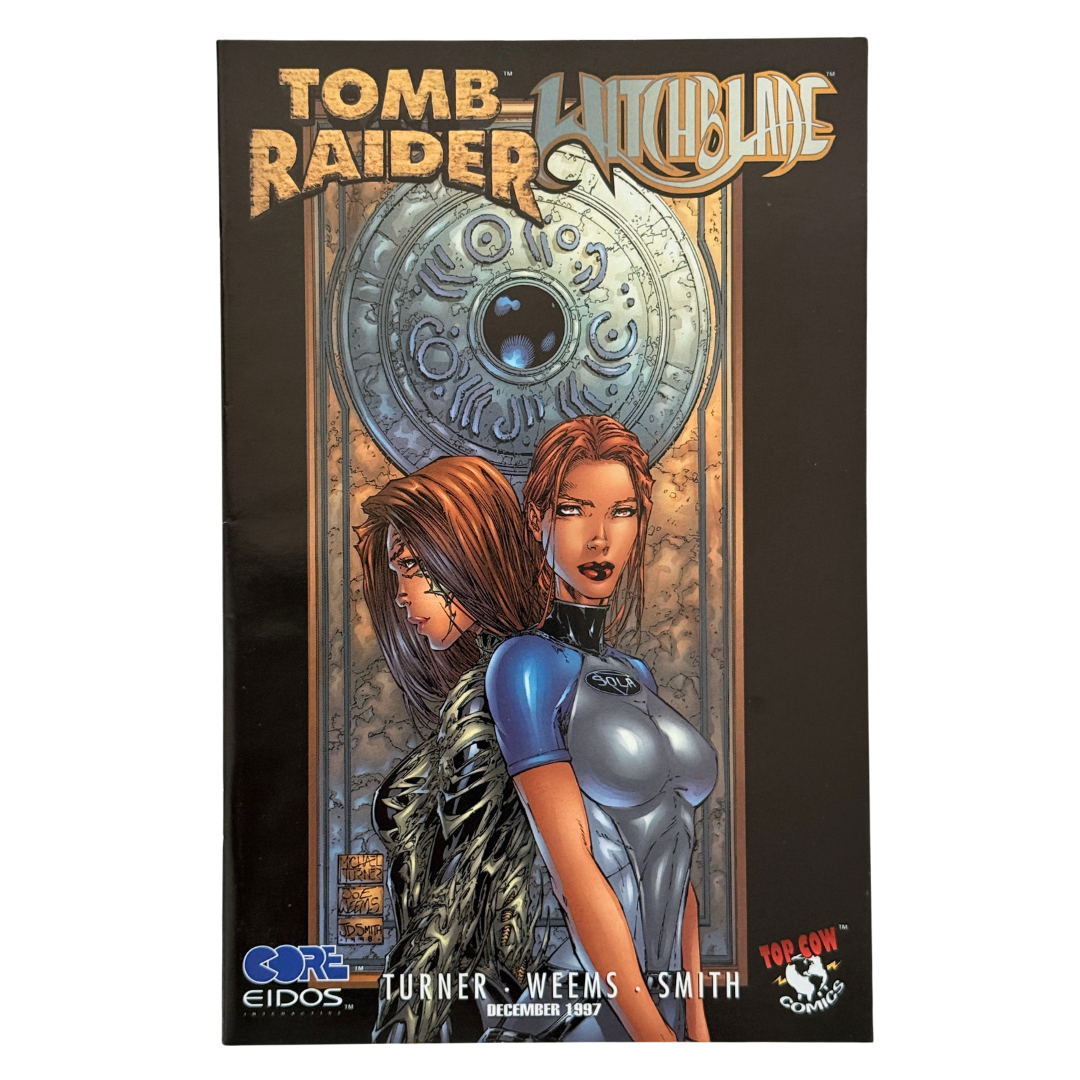 Tomb Raider / Witchblade #1 – VF/NM – Michael Turner Special Variant Cover – 1997 (Top Cow)