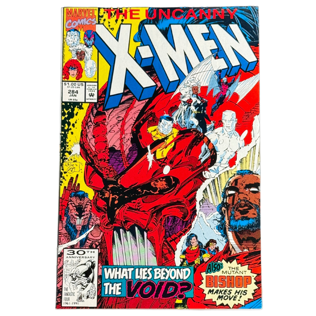 Uncanny X-Men (1963 1st Series) #284 – Japan Arc Begins / Bishop Mysteries – NM – 1992 (Marvel)