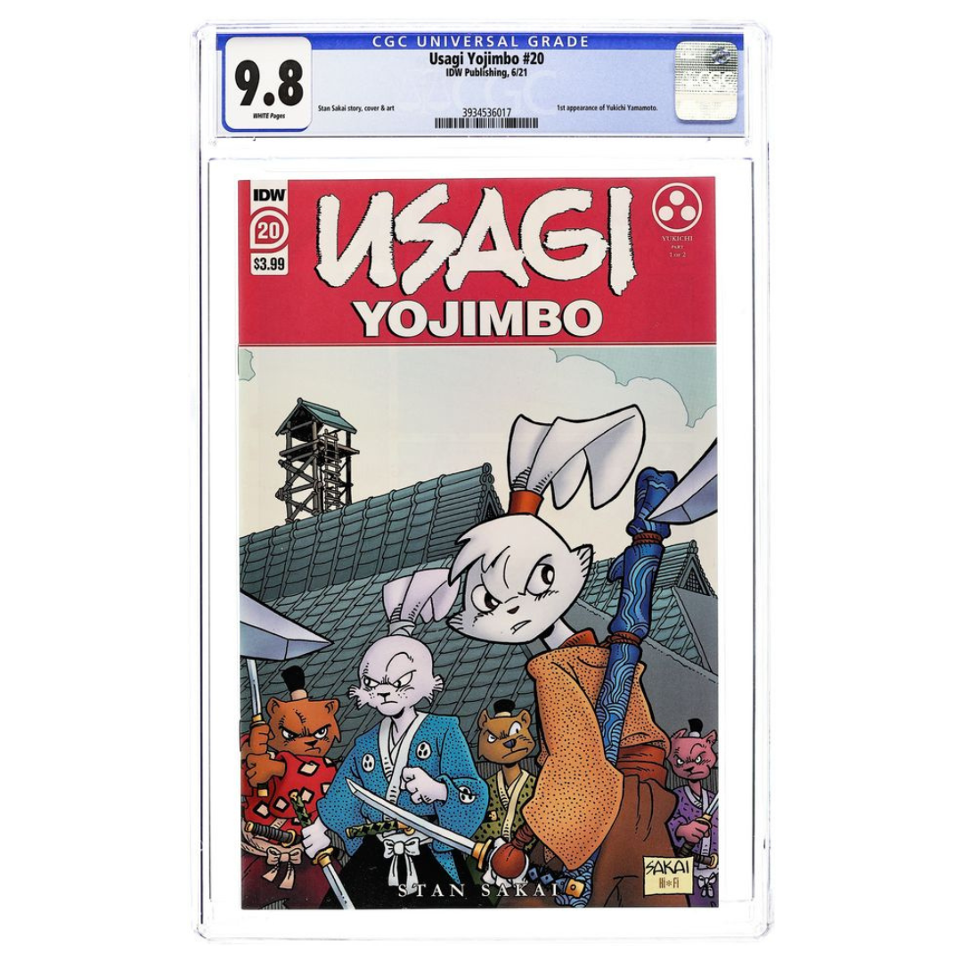 Usagi Yojimbo (2019 4th Series IDW) #20A – CGC 9.8 – 2021 (IDW Publishing)