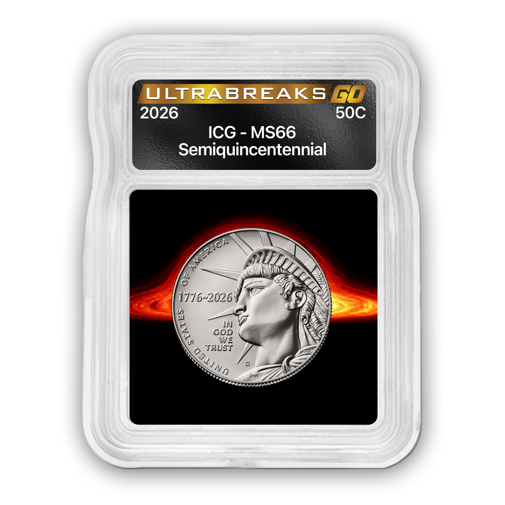 Ultrabreaks GO! Cosmic Chase Graded Coin Mystery Pack