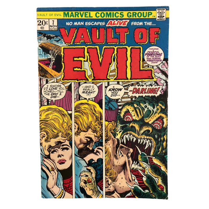 Vault of Evil (1973-1975 Marvel) #7 FN 5.5