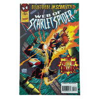 Web of Scarlet Spider #3 – VF – Direct Edition – 1996 (Marvel)