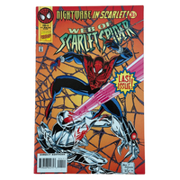 Web of Scarlet Spider #4 – VF – Direct Edition – 1996 (Marvel)