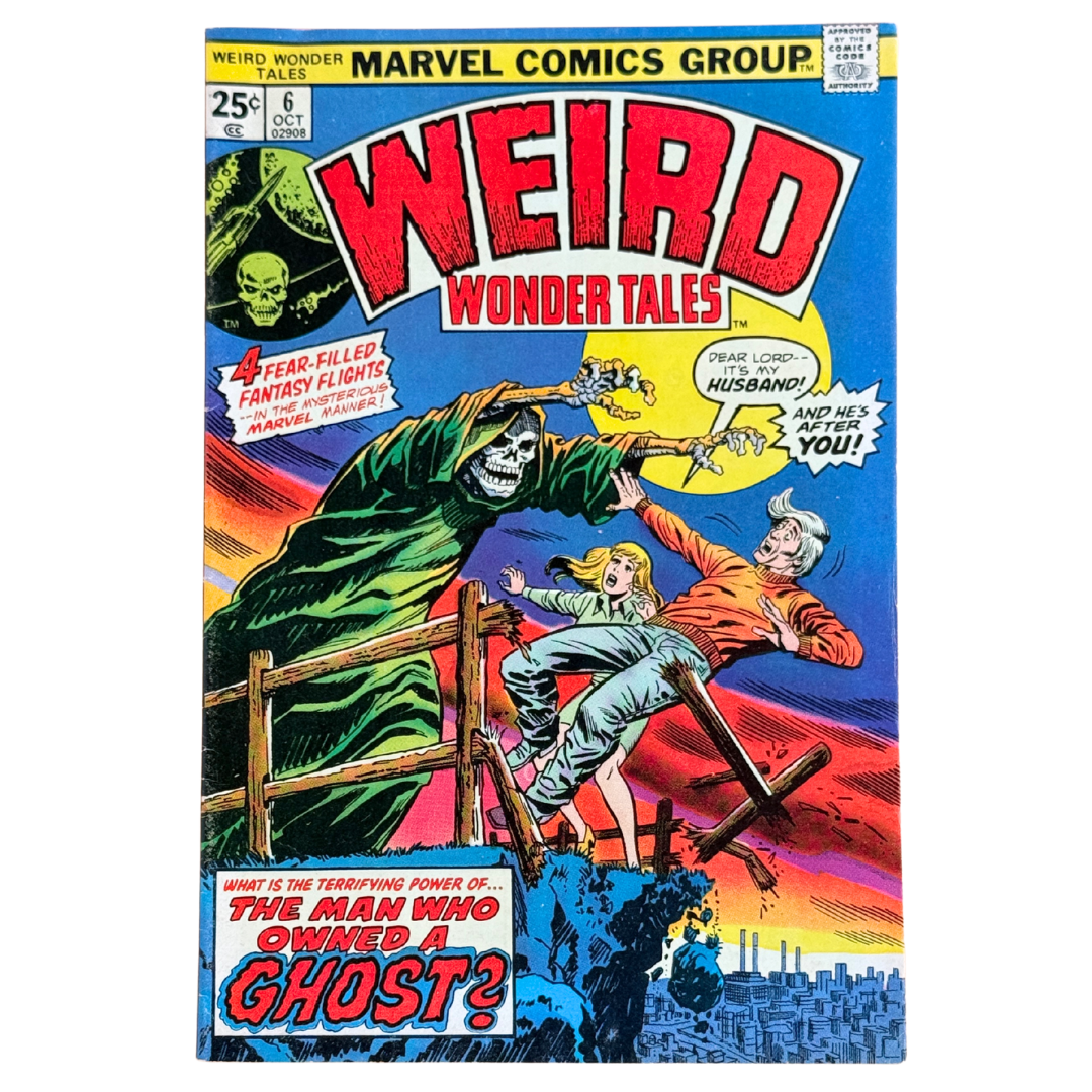 Weird Wonder Tales #6 – Jack Kirby & Dick Ayers Art – FN/VF – 1974 (Marvel Comics)