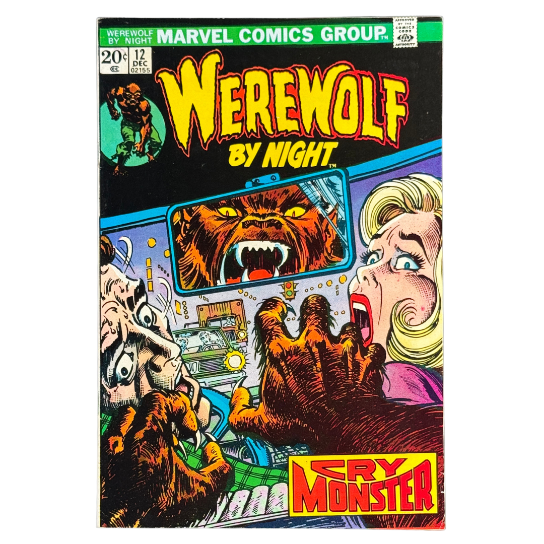 Werewolf by Night #12 – FN+ – Mark Jewelers Edition – 1973 (Marvel)